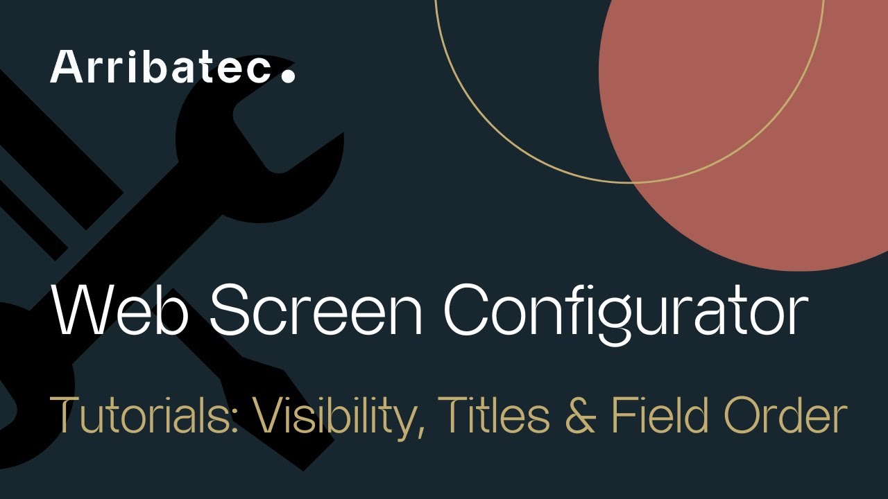 WSC Tutorials - VISIBILITY, TITLES and FIELD ORDER