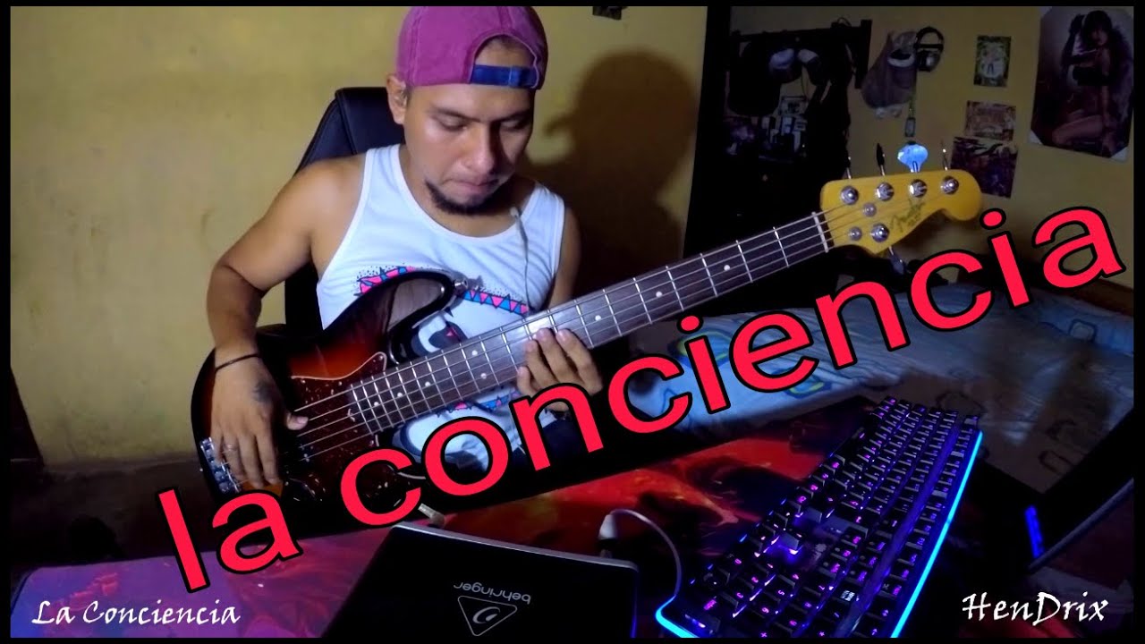 LA CONCIENCIA - Gilberto Santa Rosa (cover bajo electrico)