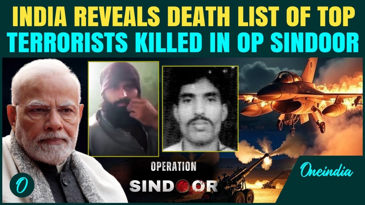 India REVEALS Terrorists ELIMINATED in Operation SINDOOR | Masood Azhar&rsquo;s JEM Network Crushed