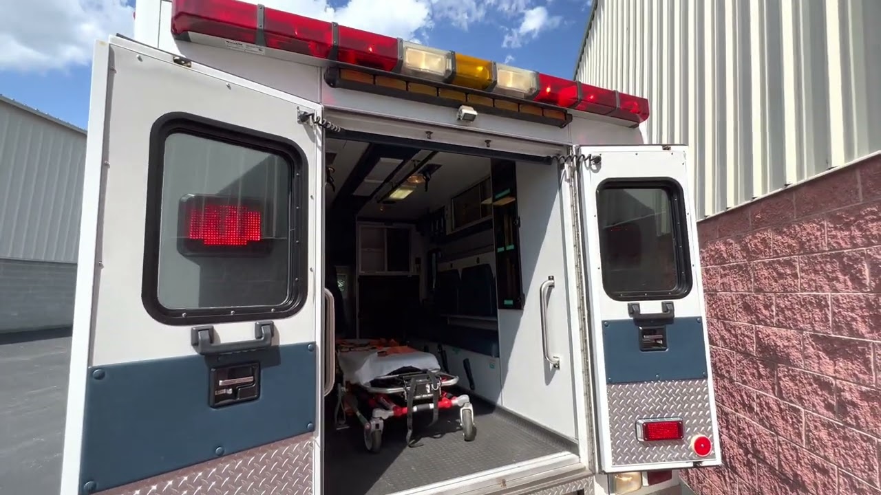 2003 Ford E450 PL Custom used ambulance for sale by Pilip Ambulances- Stock # 22-31 with 7.3L Diesel