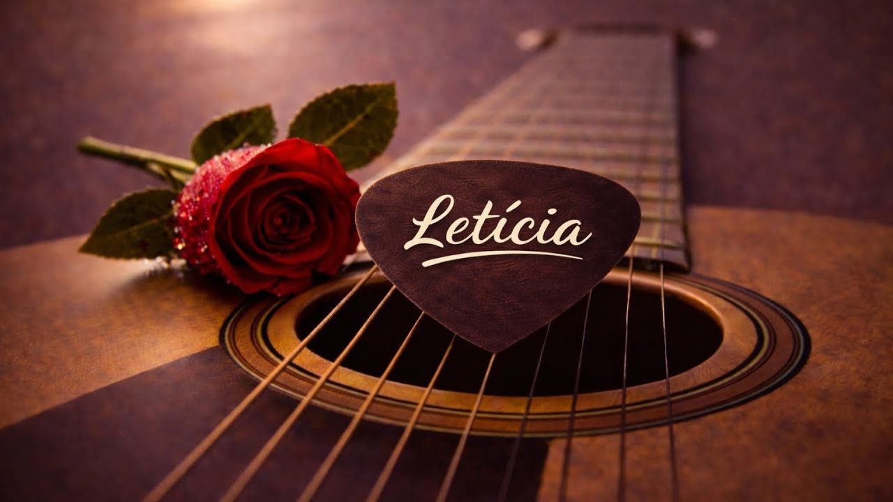 Letícia | Seu Nome em Canção 🌹