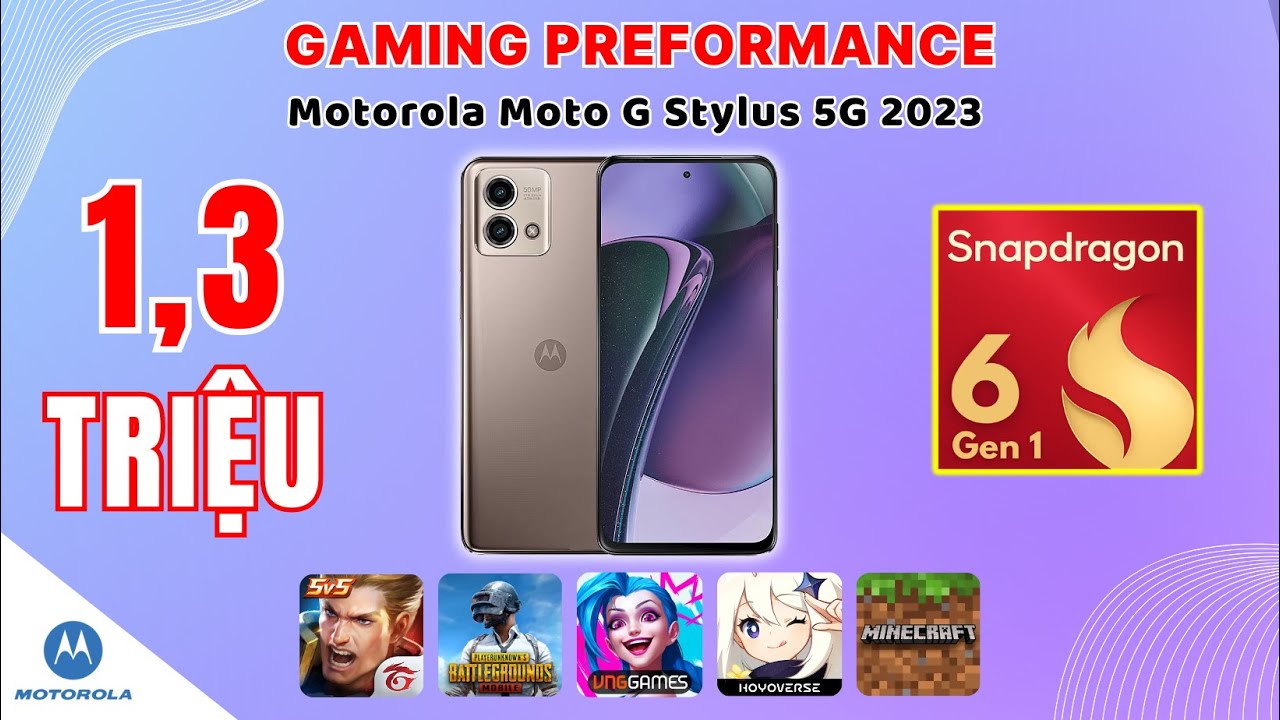 Подробный тест производительности Moto G Stylus 5G (2023) Ценовой диапазон 1,3 миллиона!