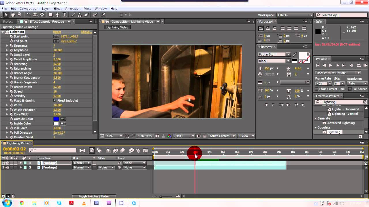 How to Add Lightning to Your Video