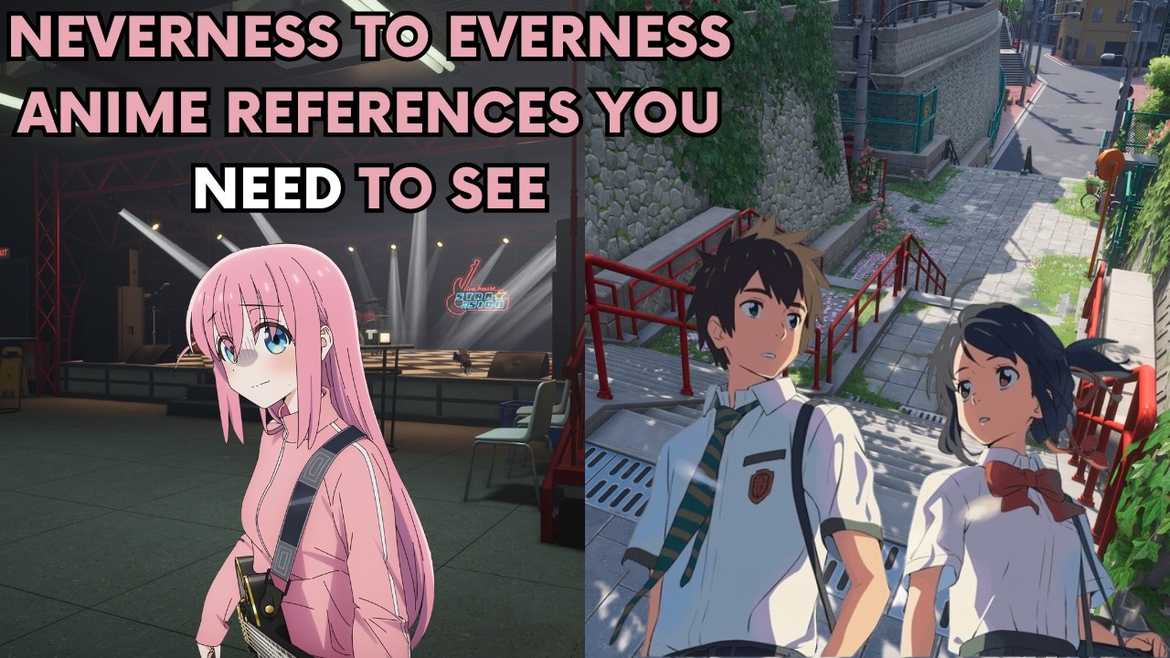 Neverness To Everness (NTE) - Anime references you NEED to see