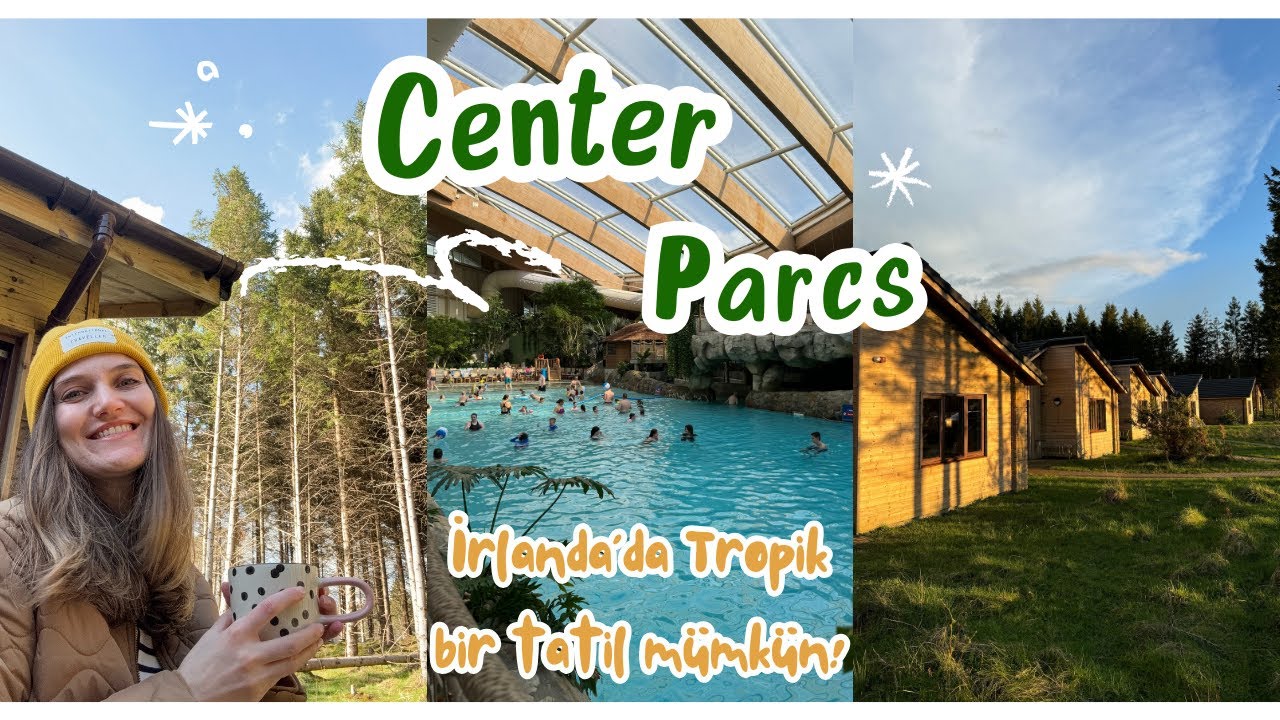 İrlanda'da tropik bir tatil mümkün! Center Parcs Longford Forest'ta üç gece
