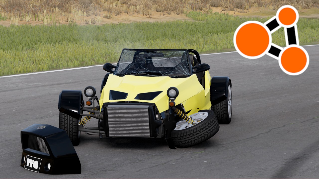 они впустили свою машину в BeamNG