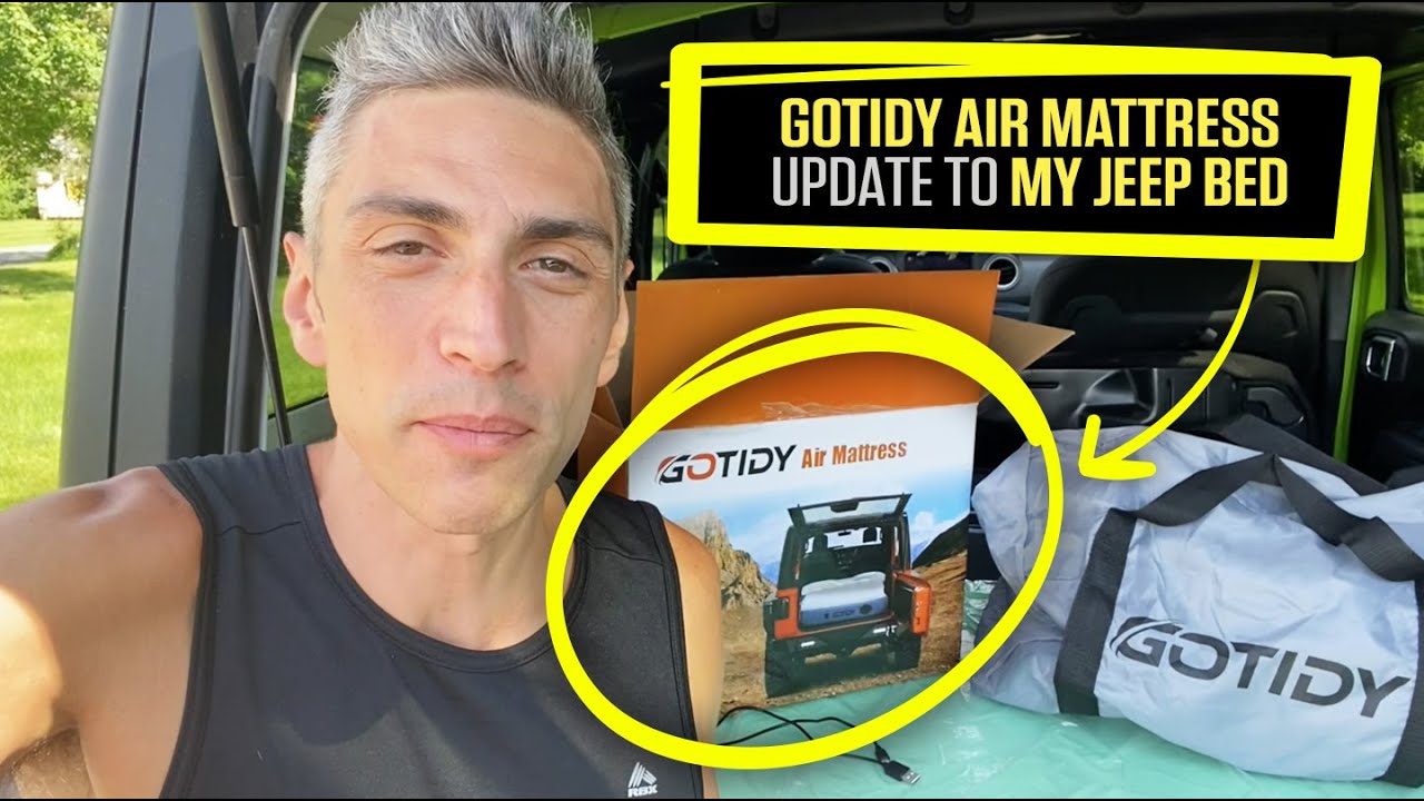 GOTIDY Air Mattress Update to My Jeep Bed