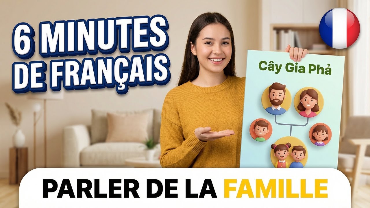 6 Minutes de Franais: Parler de la famille