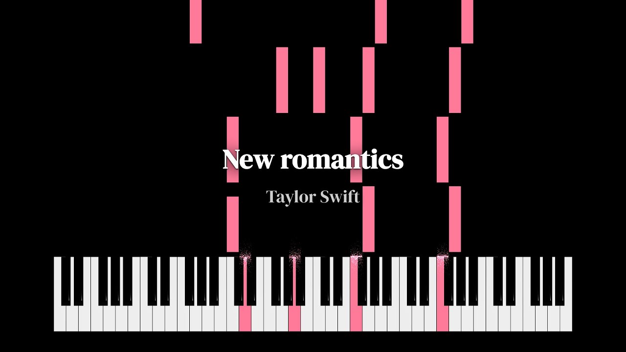 Taylor Swift - New romantics - EASY Piano