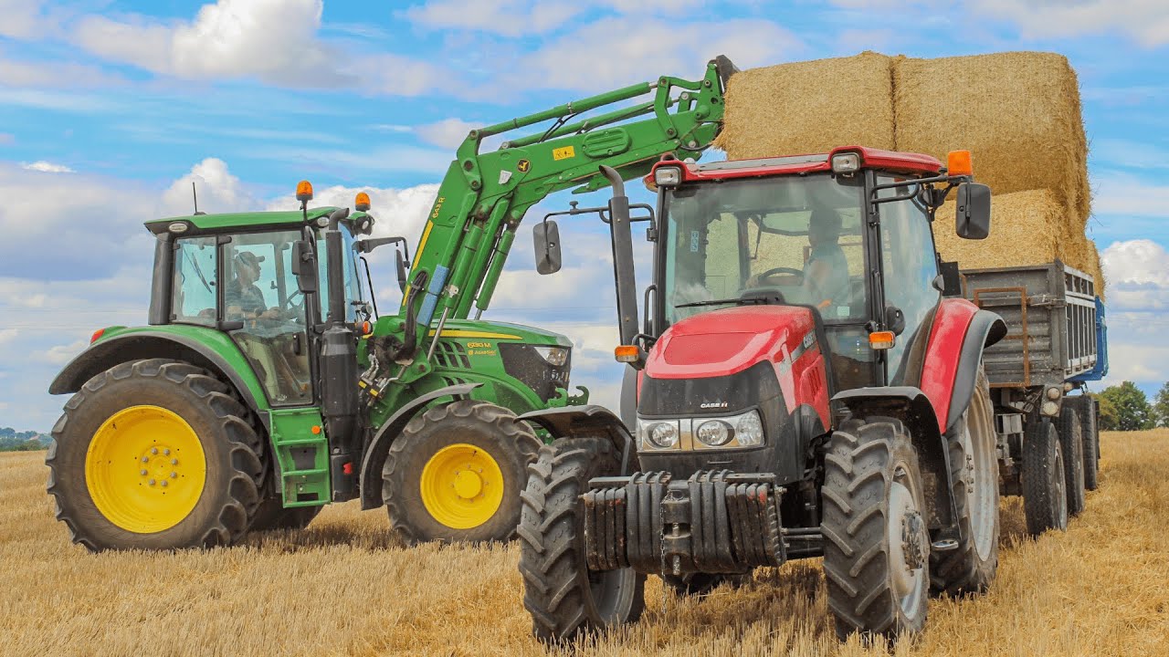 ✅Oporowe zwożenie słomy✅John deere i Case✅Młodzi w akcji✅baloty 2022✅Żniwa✅