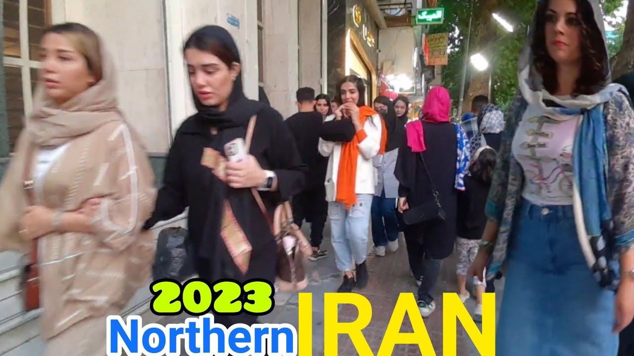Virtual walking tour northern Iran | Sari city tour #women #lifestyle #hijab