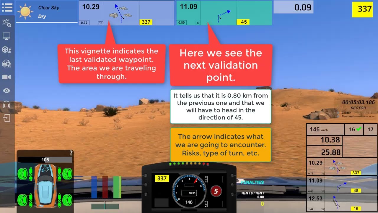 SIM SPORTS RAID // Navigation Tutorial