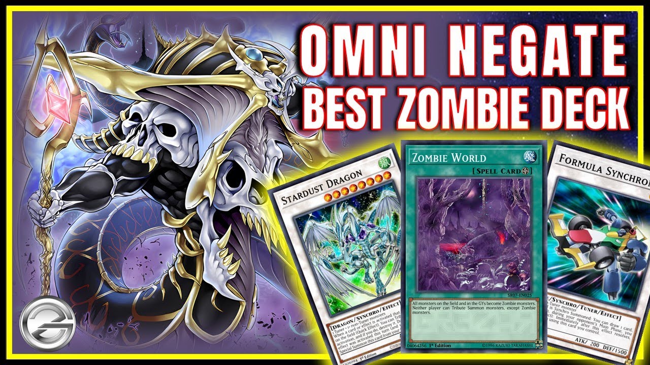 Omni Negate Is Real! Zombie Deck Combo Using Stardust for Full Board Control