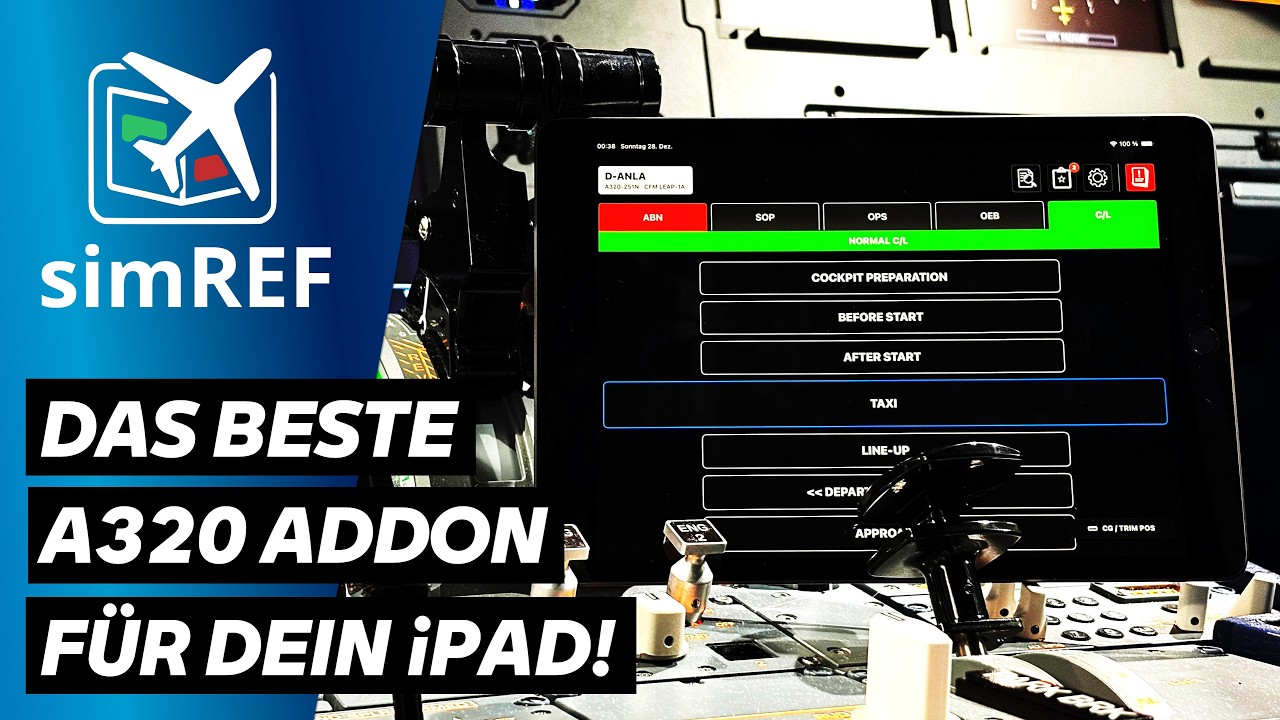 ✈️ DAS BESTE A320 ADDON! - simREF Tutorial für Fenix, FSLabs & Co. | #msfs2024 | #fenixa320