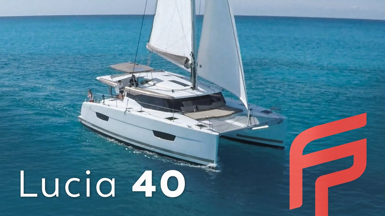 Lucia 40, un catamaran à succès, digne prédécesseur de l'iconique nouvel Isla 40.