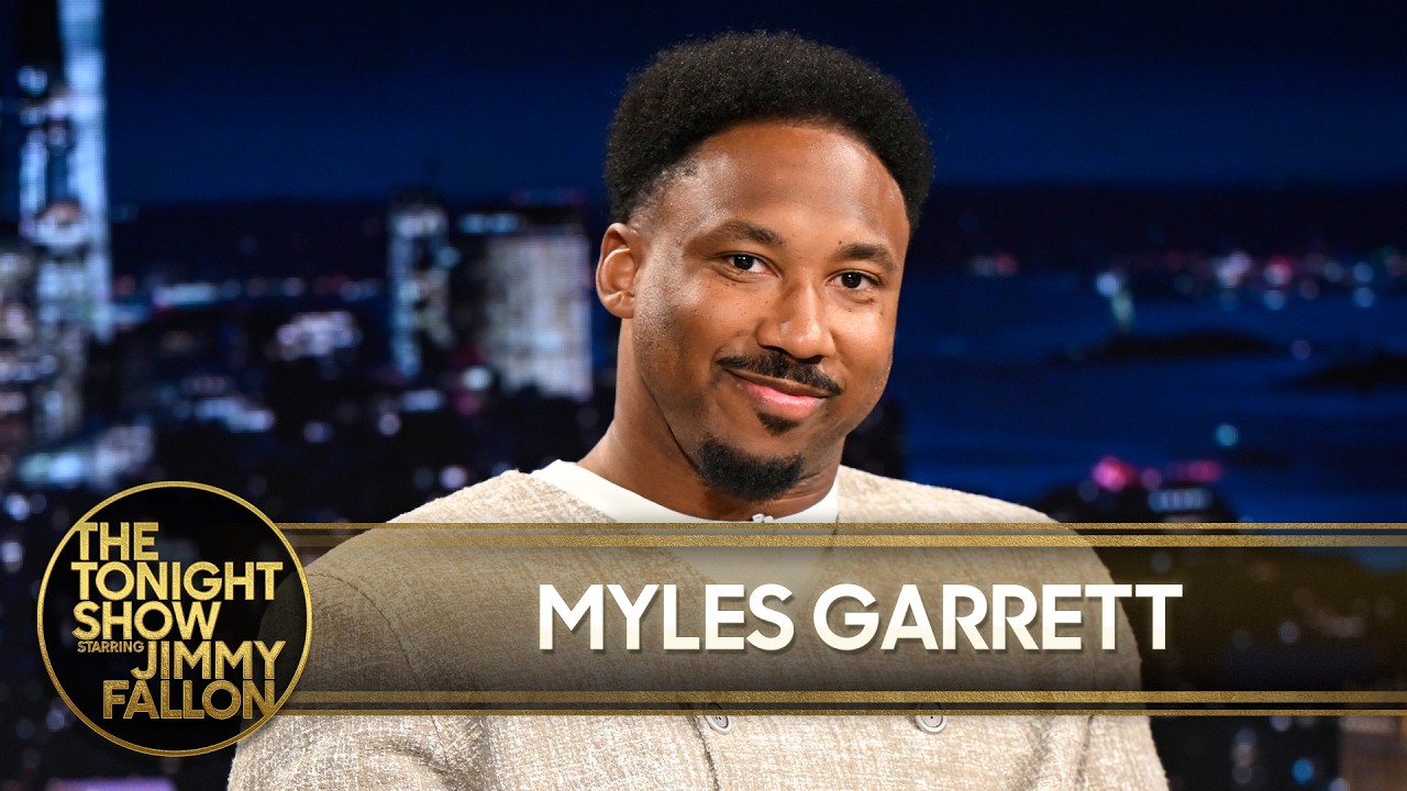 Myles Garrett Teaches Jimmy How to Sack a Quarterback, Had No Doubt He’d Break the NFL Sack Record