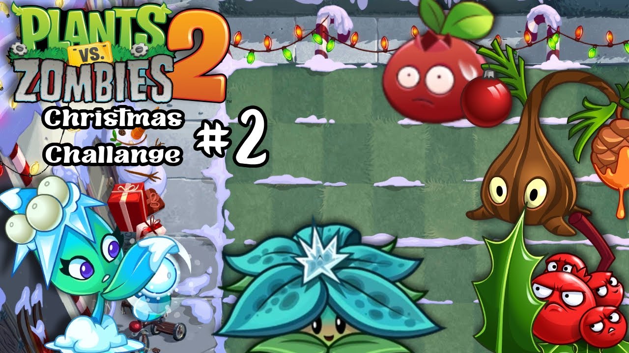 PvZ 2 Tylko Świąteczne rośliny Część 2
