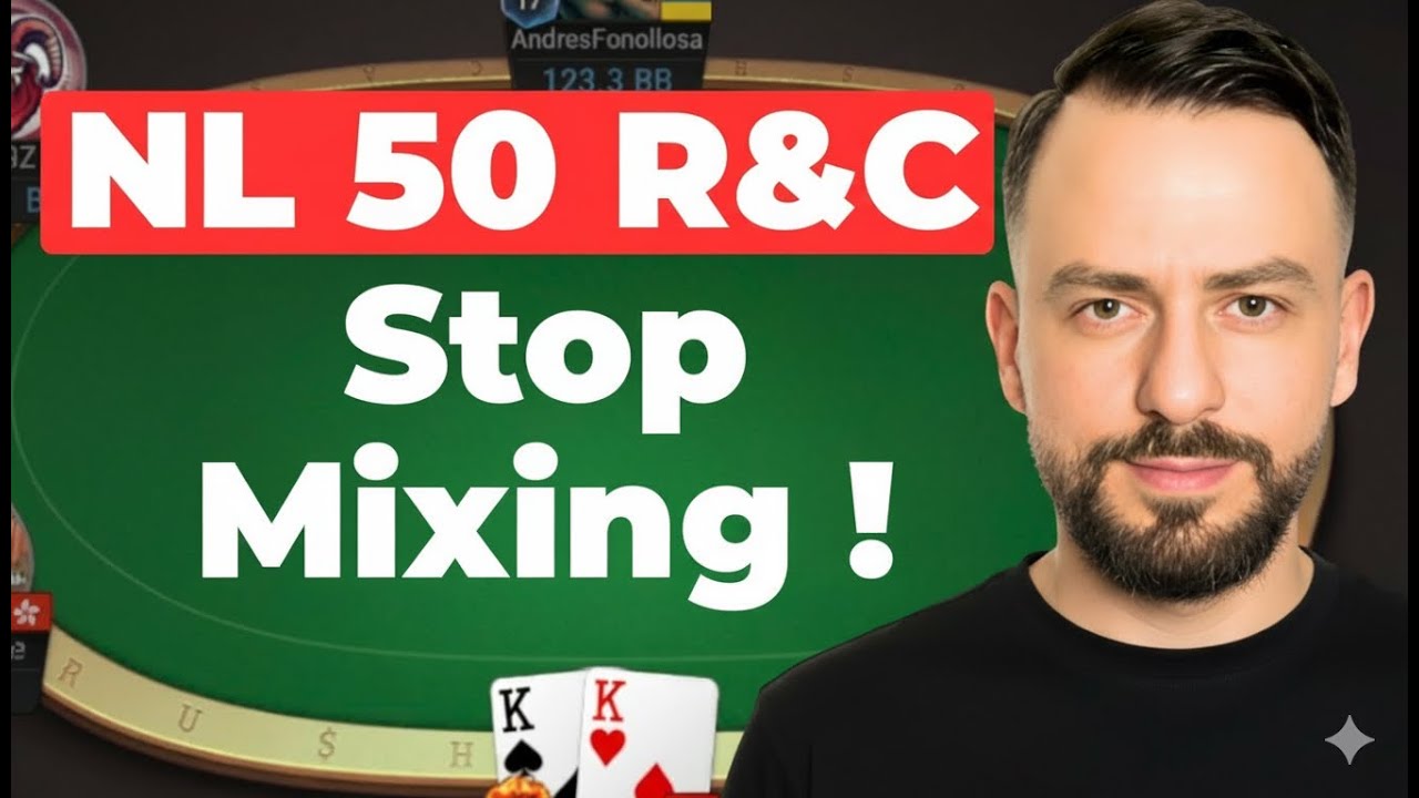 This GTO Trap Kills Your Win Rate I NL50 Rush & Cash