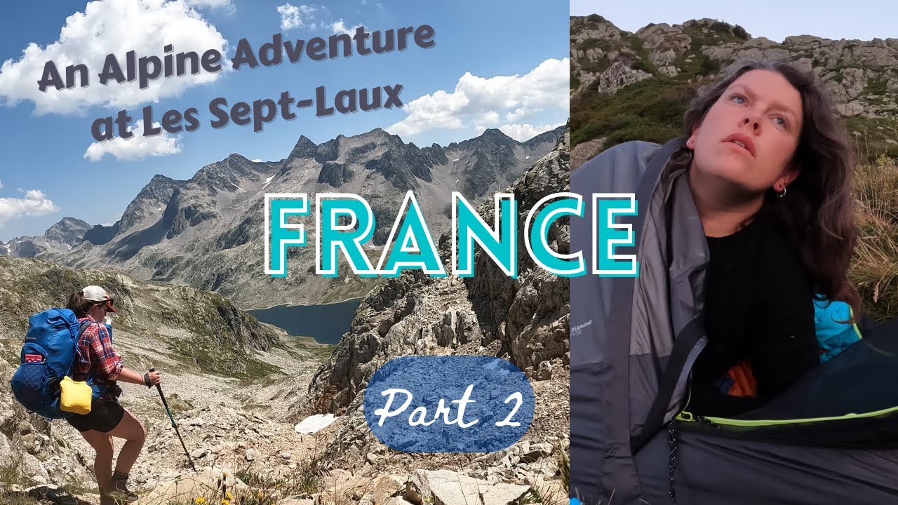 First wild camp in a Bivvy Bag // Hiking in the Alps | Tour des Sept-Laux