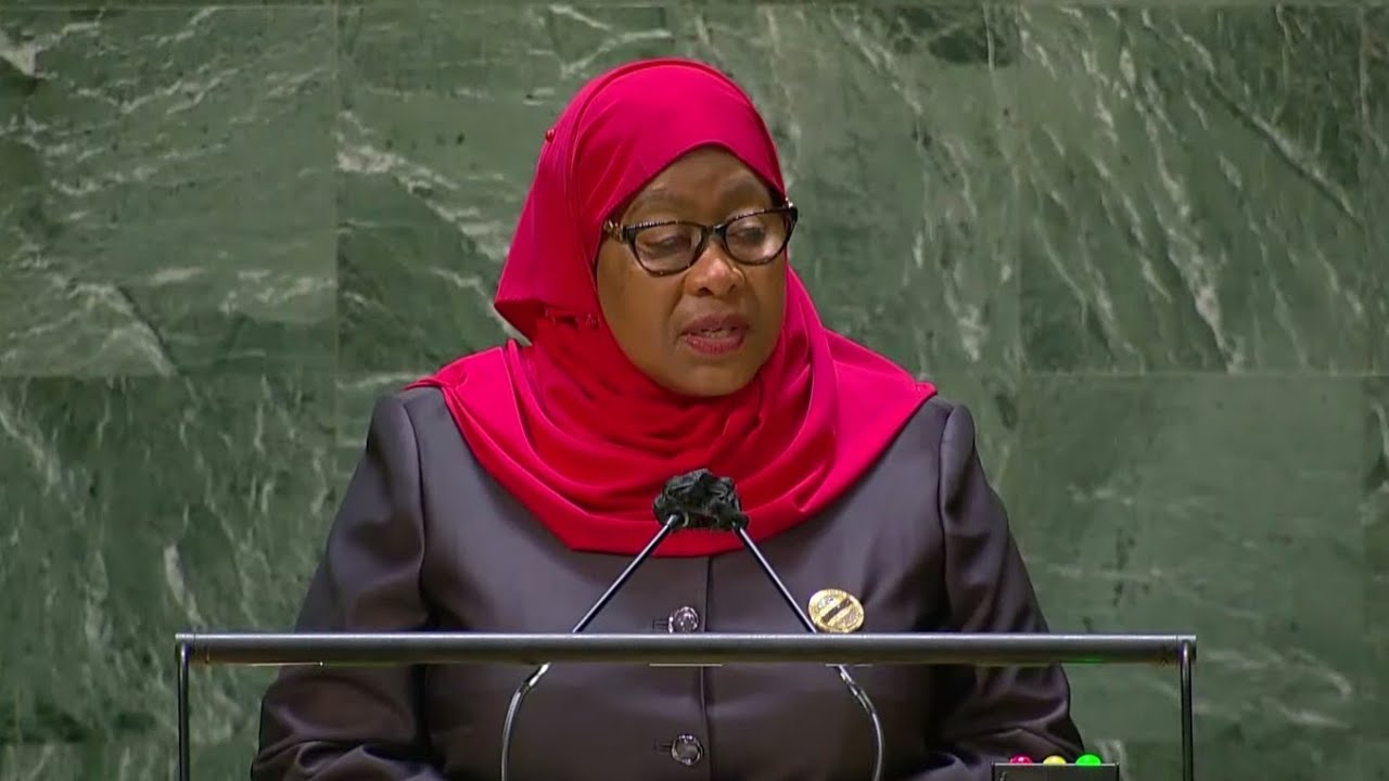 HOTUBA YA RAIS SAMIA SULUHU HASSAN KWENYE MKUTANO WA 76 WA BARAZA KUU LA UMOJA WA MATAIFA (UN)