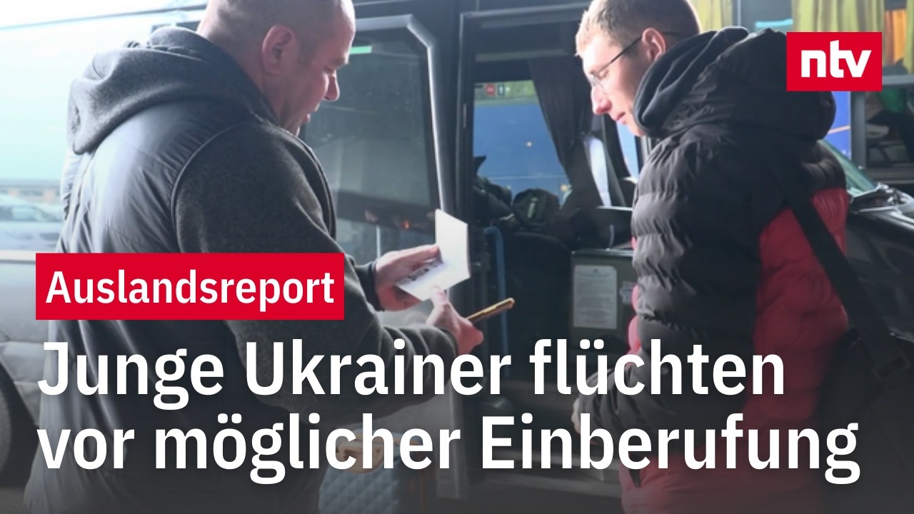 Junge Ukrainer fl&uuml;chten vor m&ouml;glicher Einberufung - Ausreiseverbot teilweise gekippt