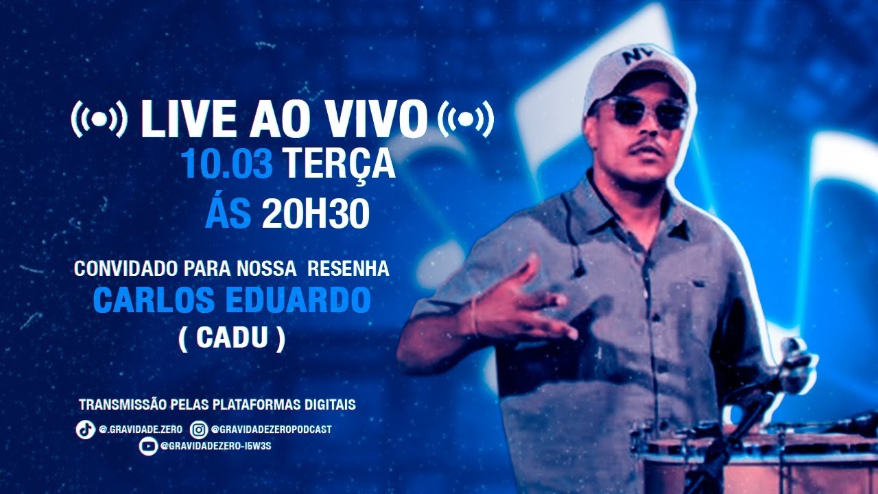 2️⃣ Resenha com Cadu (Amor a Mais) – Música, Bastidores e Amizade com Douglas Costa