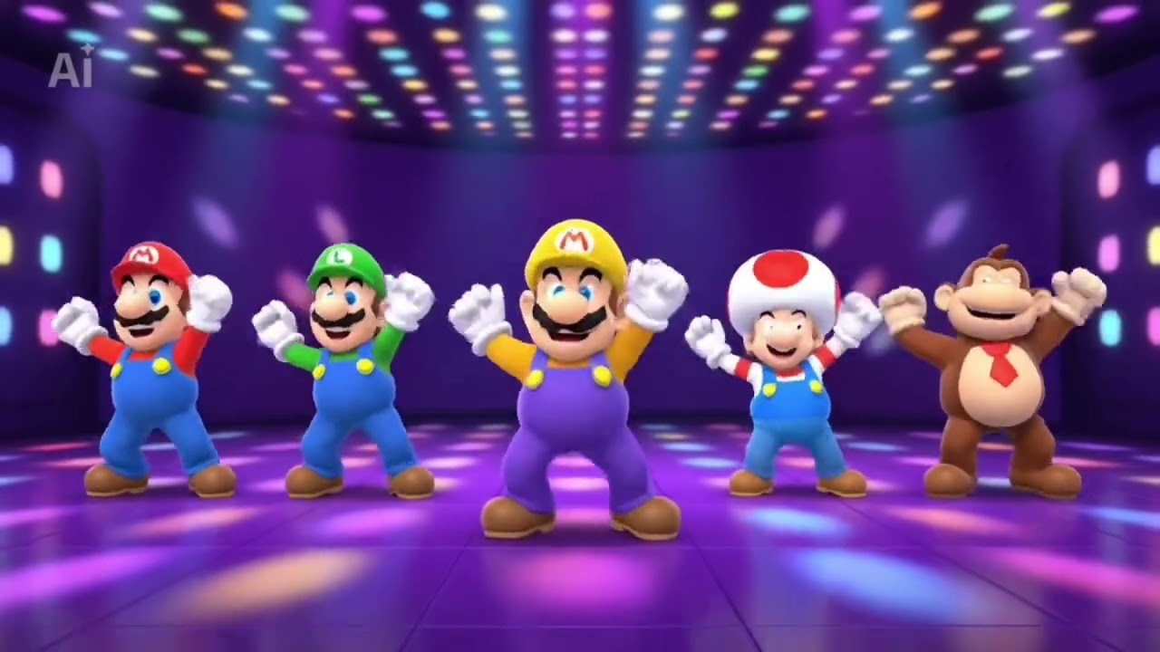 The wonderful of mario theme song