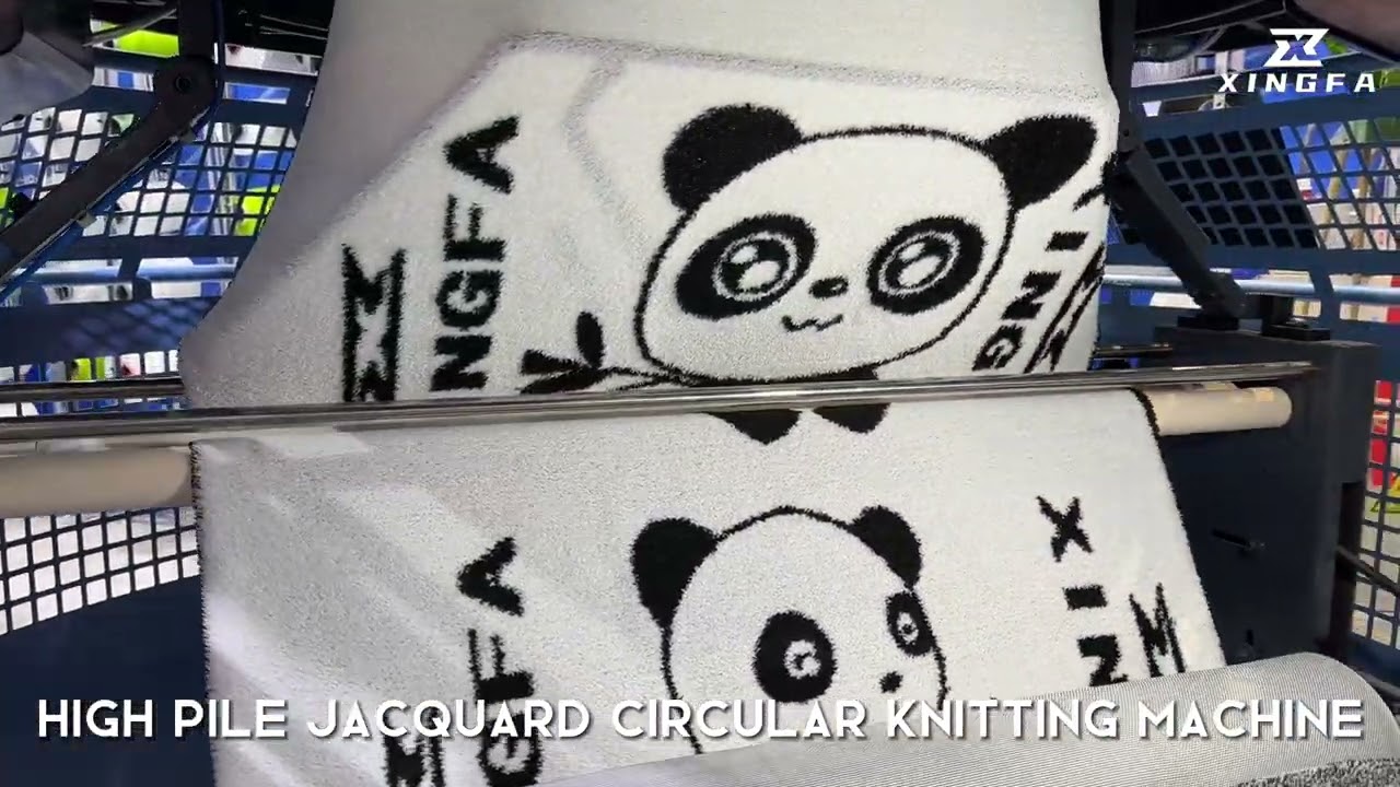 XINGFA MACHINERY- High Pile Jacquard Circular Knitting Machine