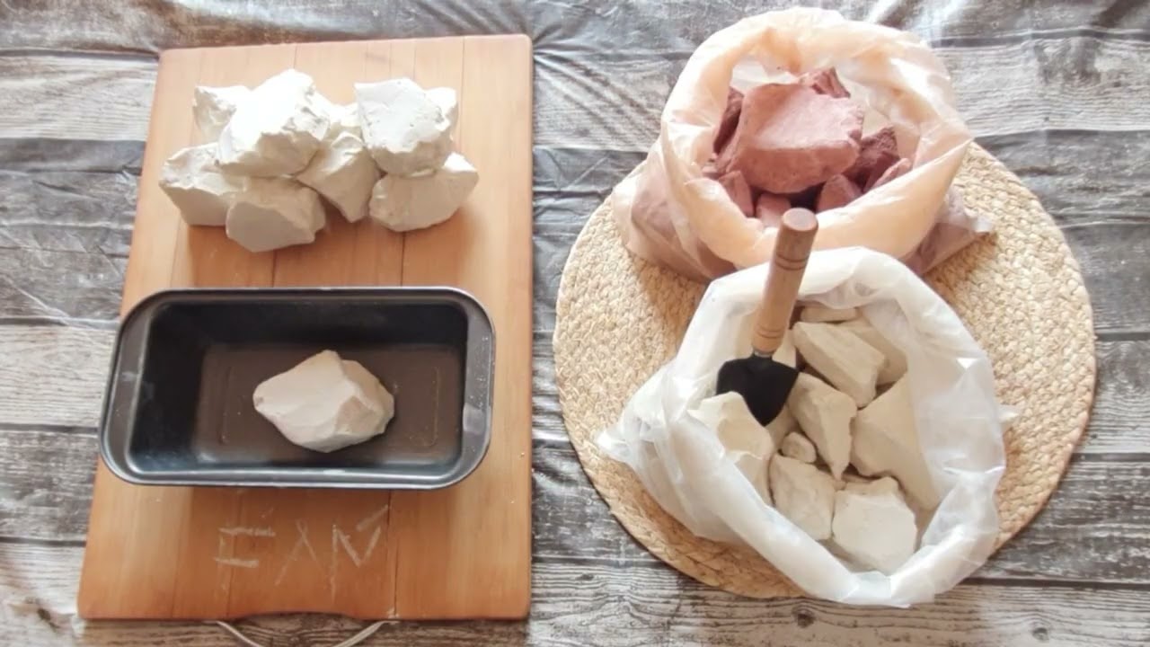 White clay close-ups review #clay #chalk #chalkasmr #oddlysatisfying