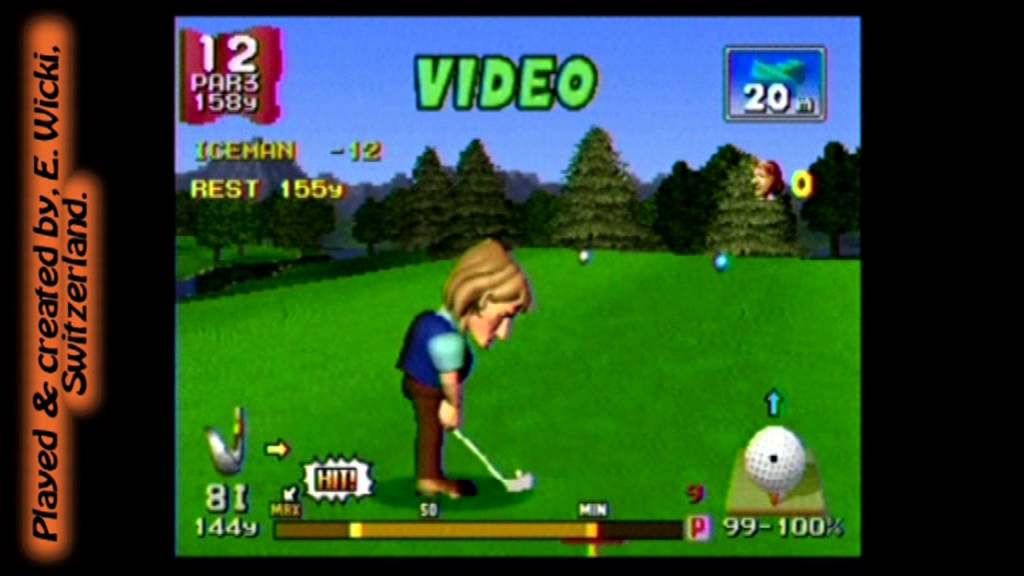 SwissGamer777: Hot Shots Golf 1, NTSC: Maximum Shot 1