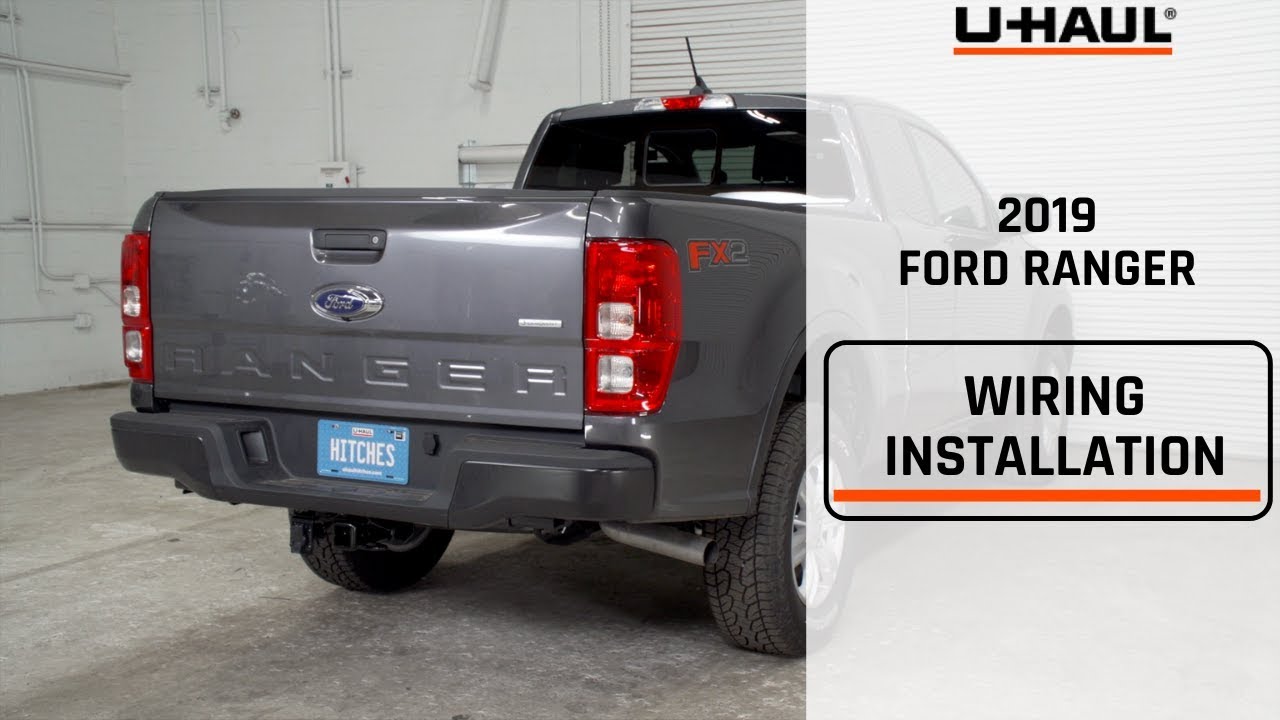 2019 Ford Ranger Trailer Wiring Harness Installation