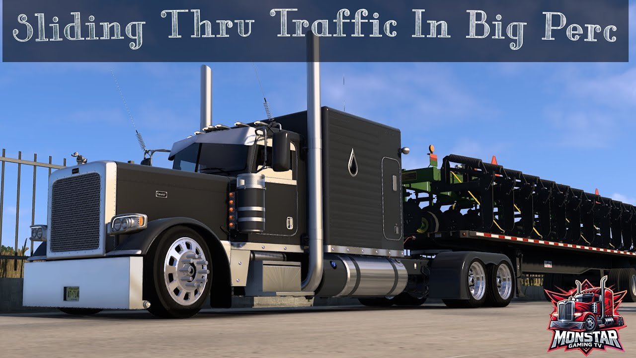 American Truck Simulator - Hauling Plows From Riverton (WY) to Rock Springs (WY)