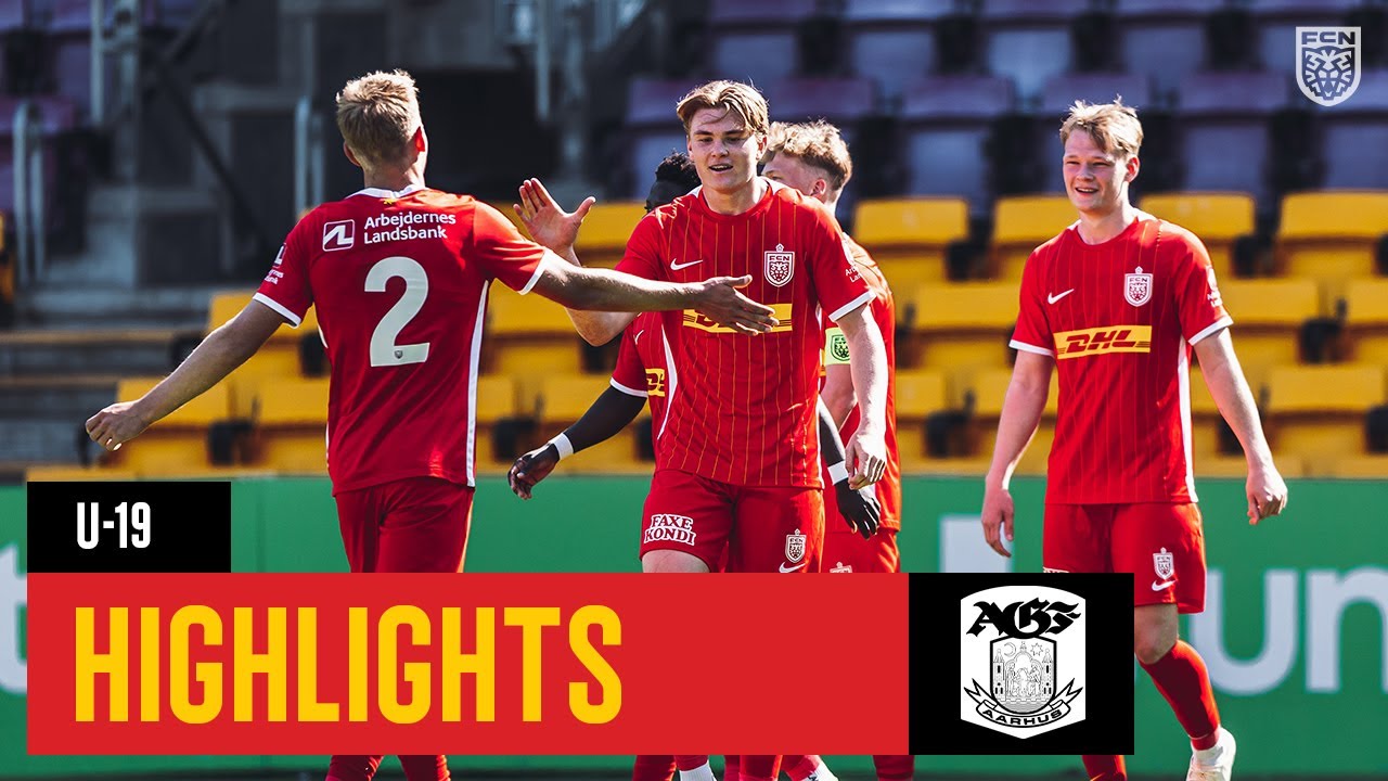Highlights U19-ligaen | FC Nordsjælland 3 - 0 AGF