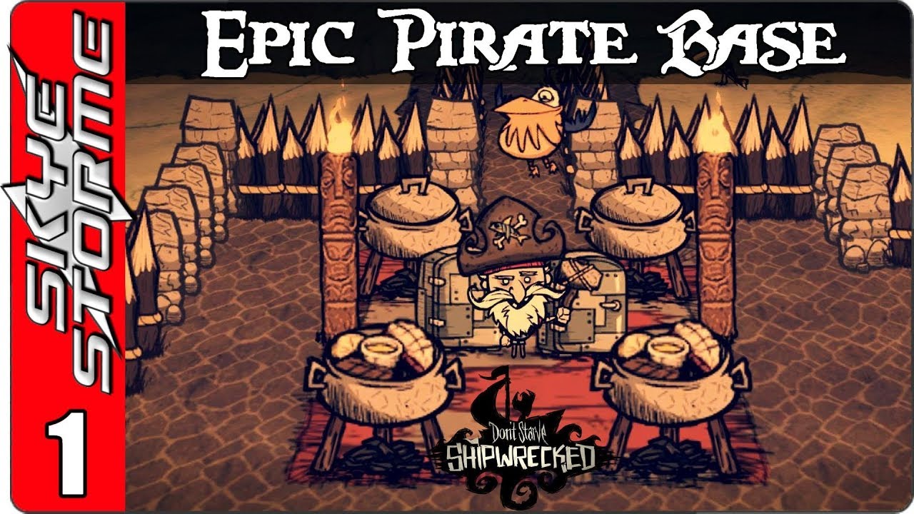 ►NEW RULES!◀ Building an Epic Pirate Base - Ep 1