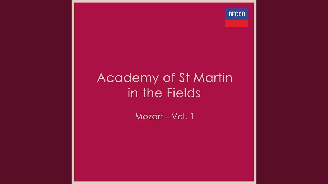 Mozart: The London Sketchbook, K. 15a-ss (Orch. Smith) : (Siciliana. Andantino) in D Minor, K. 15u