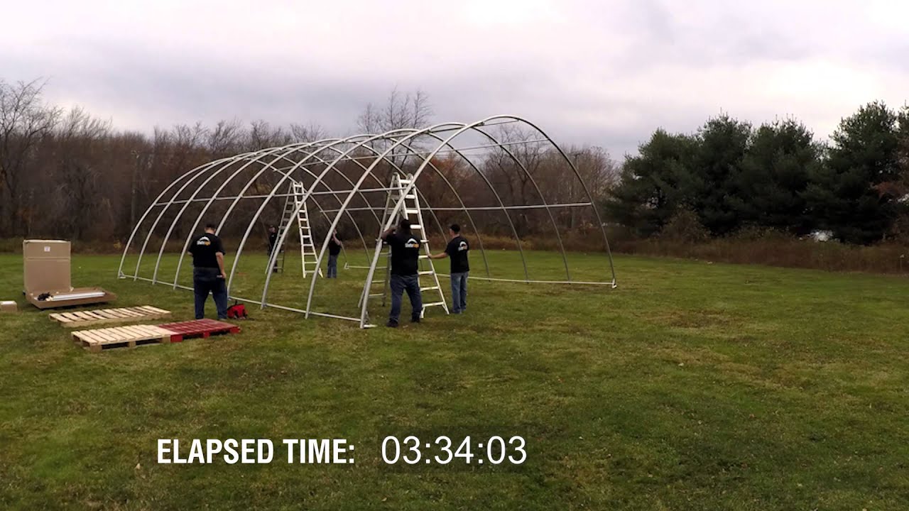 How to: Assembling an ShelterTech SP Series 30' W x 40' L x 15' H