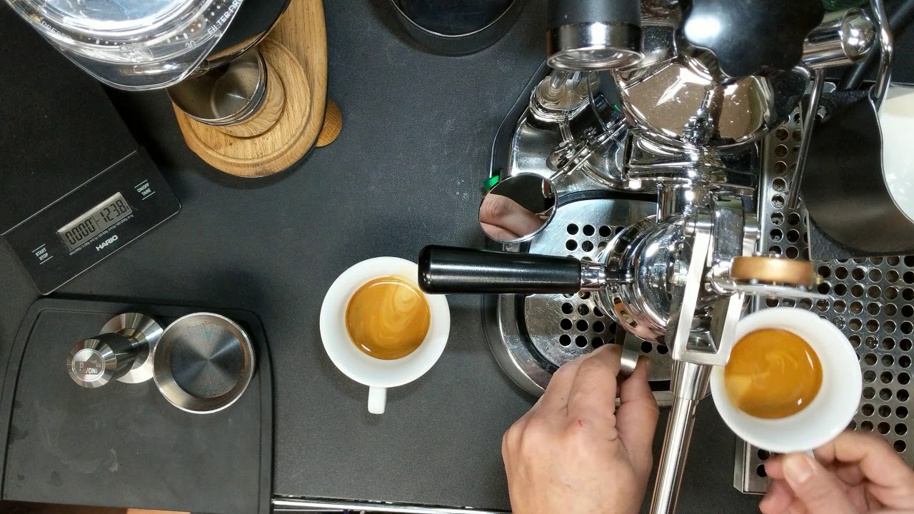 Morning coffee with La Pavoni and Niche Zero