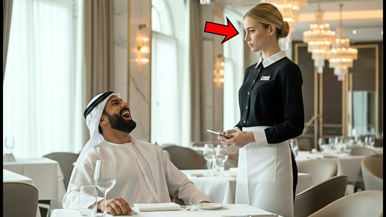 The Billionaire Spoke Arabic to Put the Waitress Down — Until She Replied Fluently