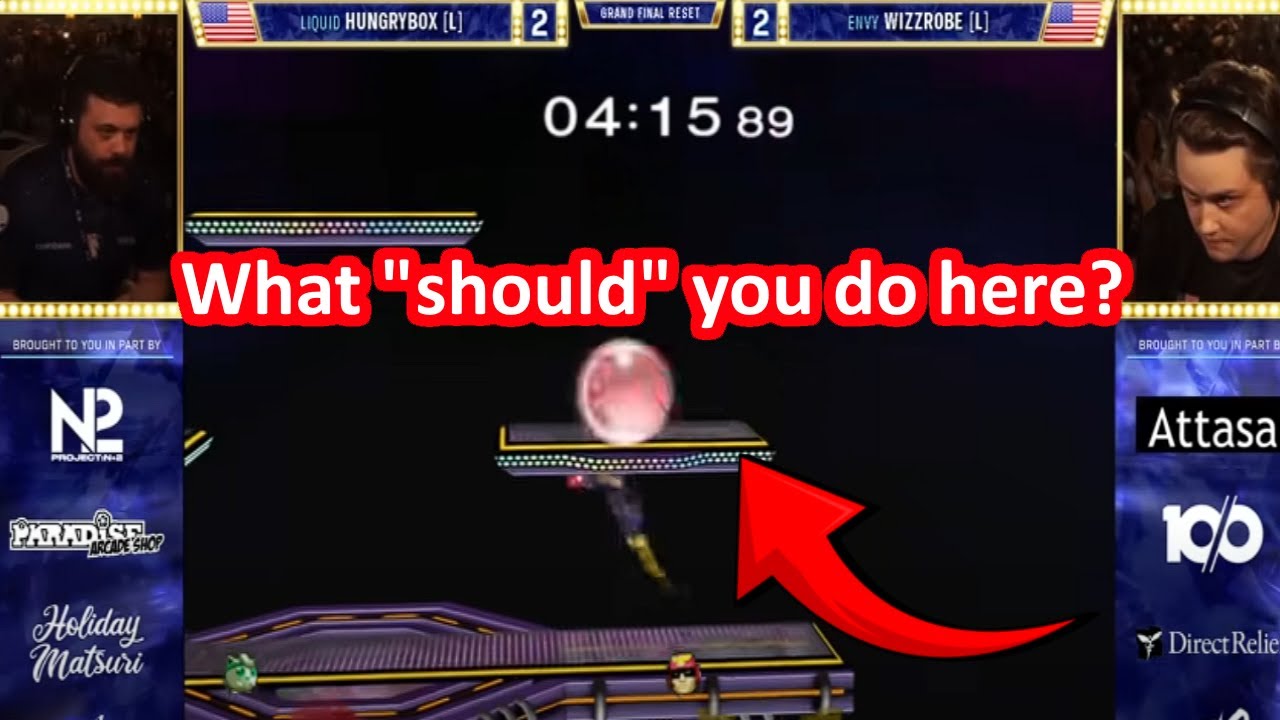 How Wizzrobe could have beaten Hungrybox | Educational | SSBM GOSU