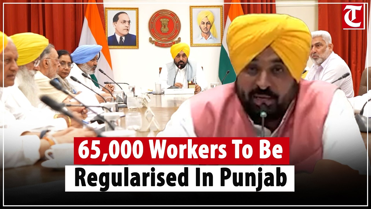 Punjab cabinet approves regularisation of 65,000 workers, big reform in contract system