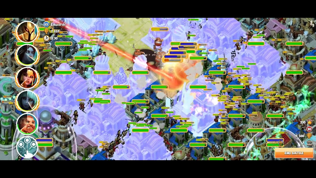 Golden Blades  - Golden Squad Challenge | Round 20 - 7 temples | Gods of Olympus