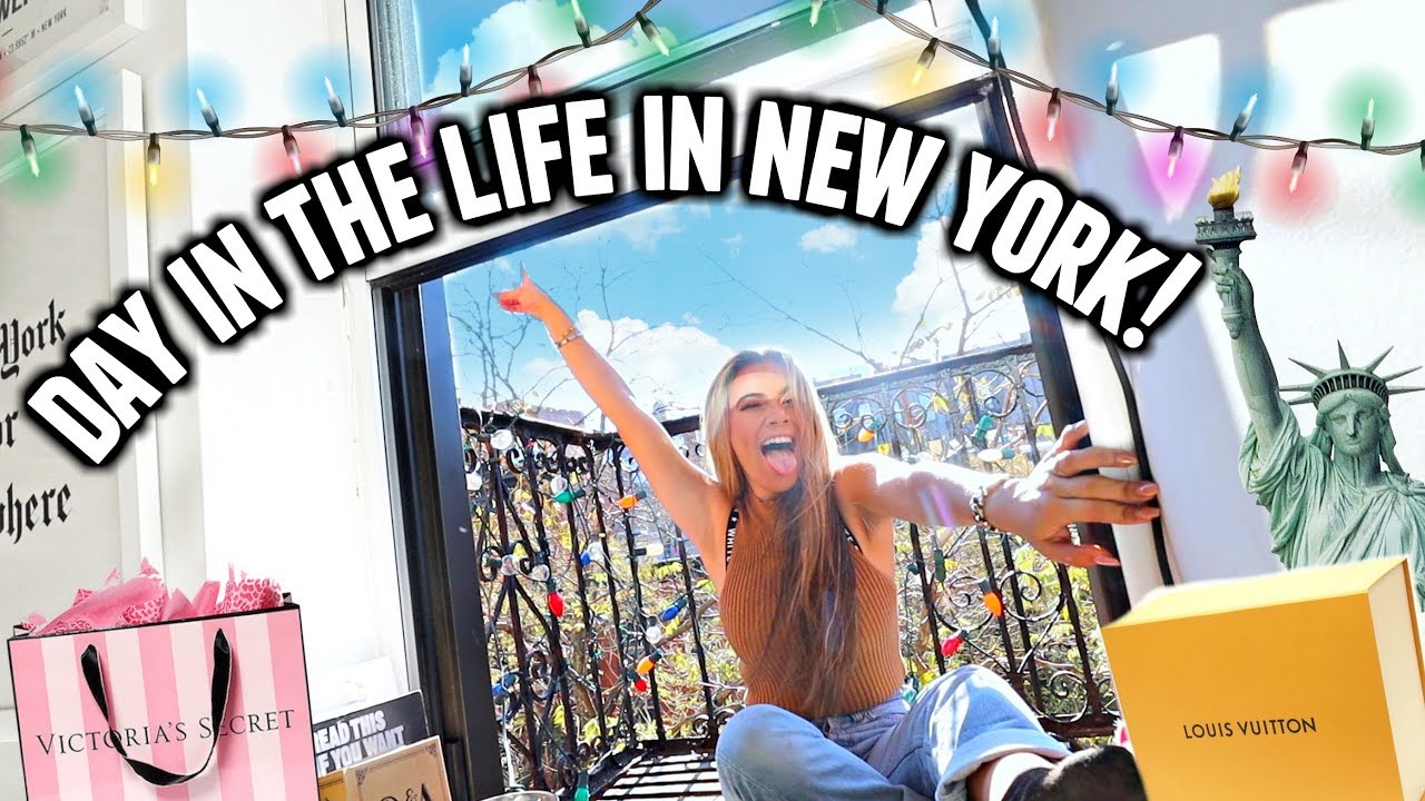 My Perfect Day In NEW YORK CITY! *food, broadway & shopping*