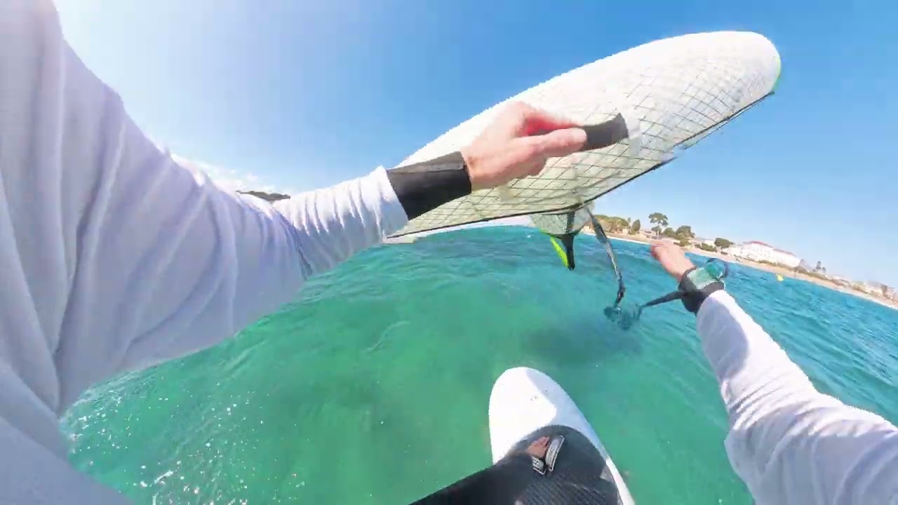 Je partage ma session wing avec toi !🤙🏻😁 /Les Sablettes/no music🏄🏻⛅🌬️
