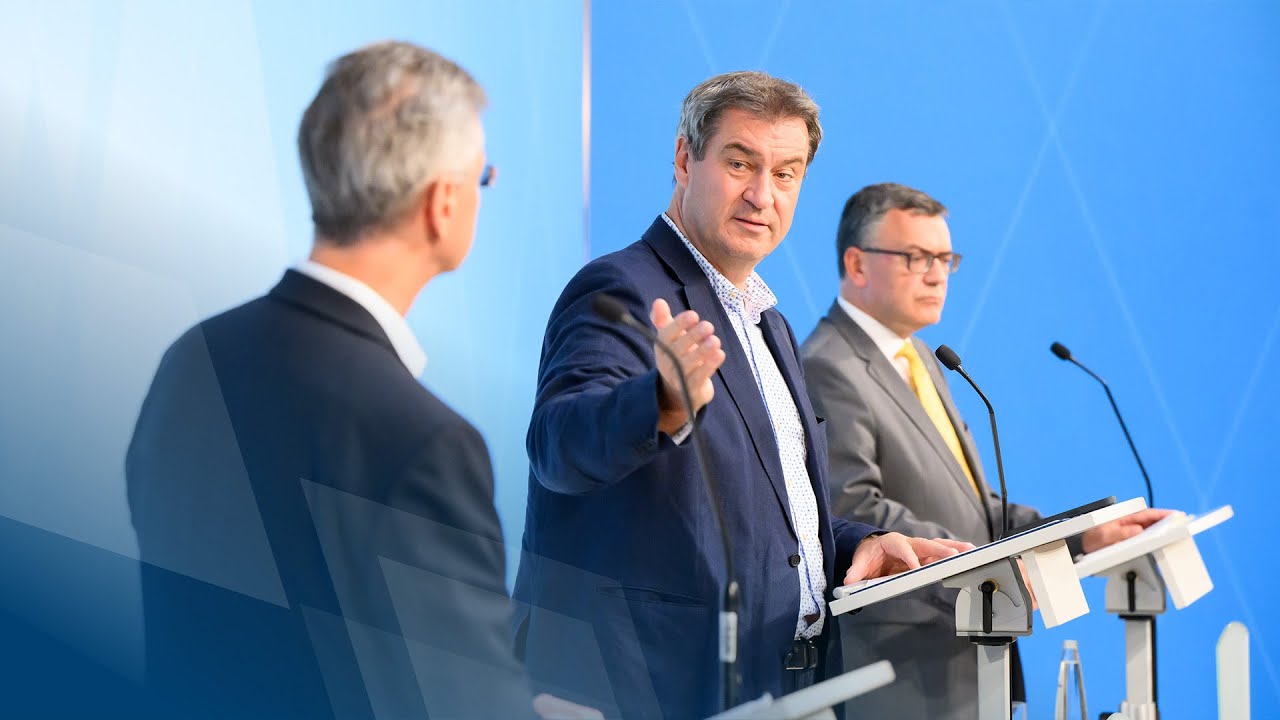 Pressekonferenz nach der Kabinettssitzung (19.09.2023) - Bayern