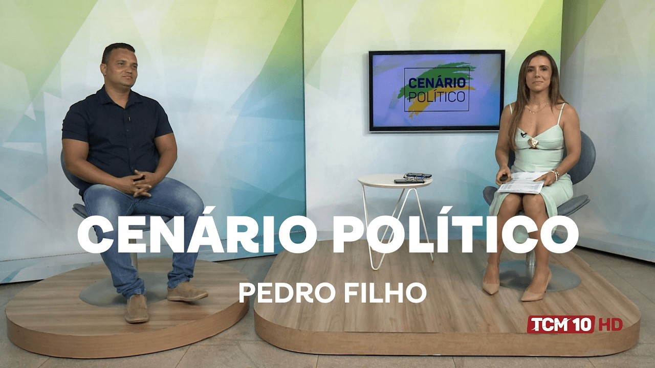Cenário Político entrevista Pedro Filho - vereador em Assú e pré-candidato a deputado federal