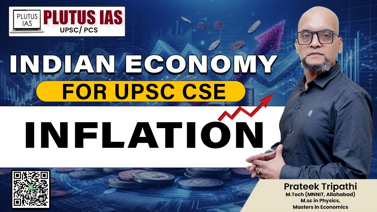 Inflation in India | Types of Inflation Explained | Economy for UPSC CSE Exam 2025 #ias #plutusias