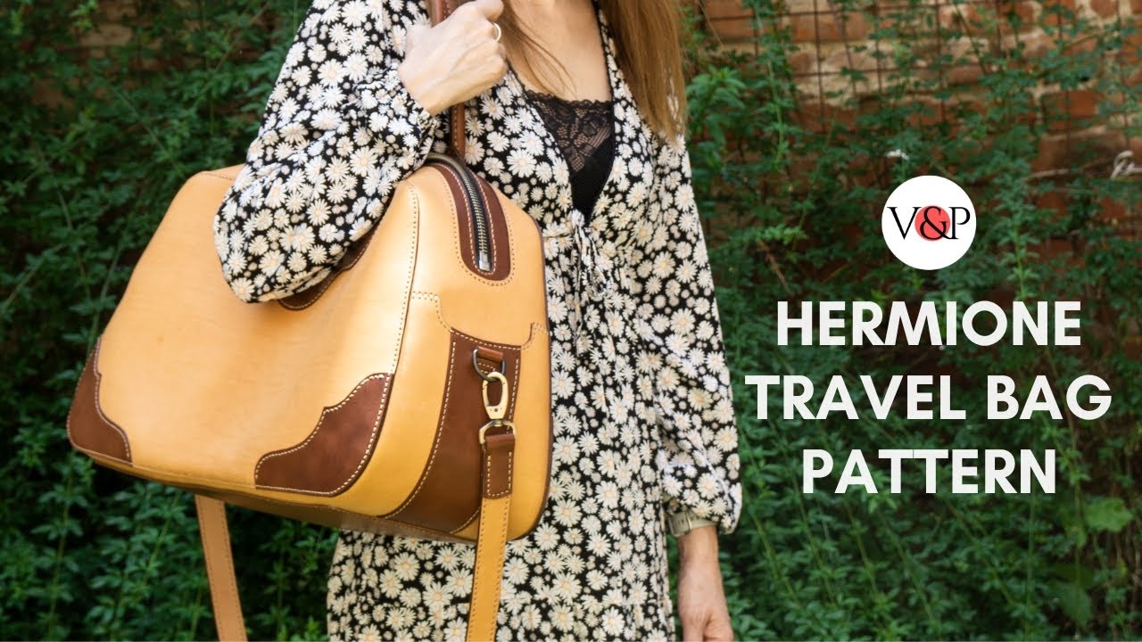 How to Make a Hermione Travel Bag (link to PDF pattern in description)