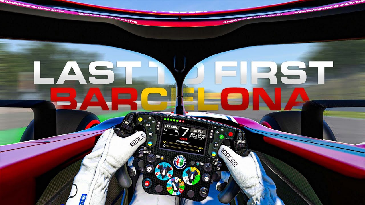 Last To First In A 5 Lap Race (But In Cockpit Cam)