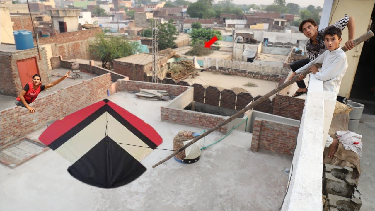 Kite Fight Cutting | Pari Kite Caught With Fight | Kites