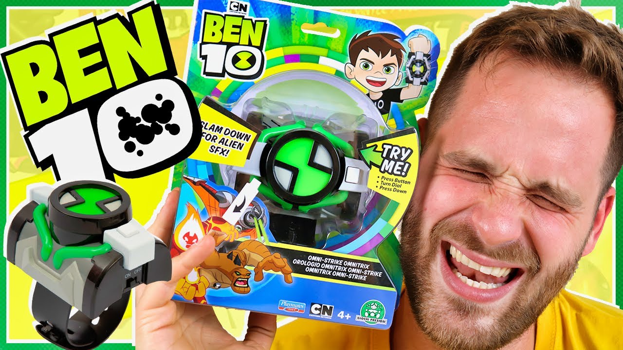 Ben 10 UNBOXING RELOJ OMNITRIX OMNI STRIKE en Pe Toys